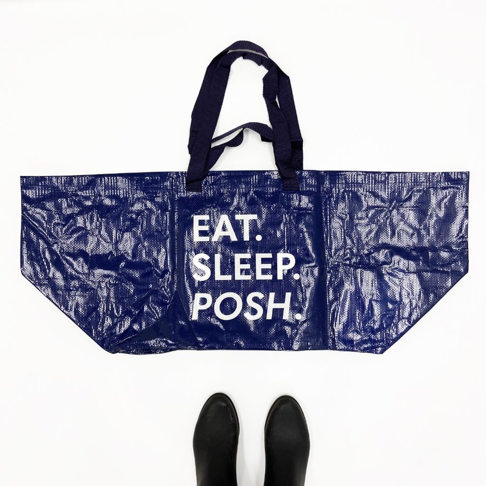 Oversized Double Handle Tote - Picture 5 of 8